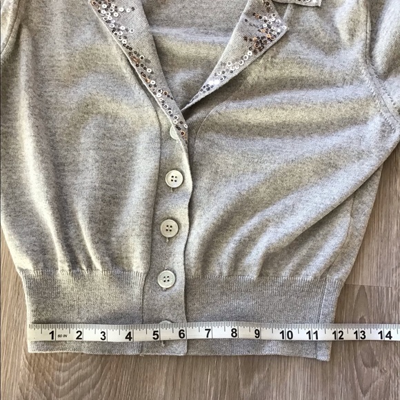 Love MOSCHINO 3/4 sleeve v neck cardigan - Picture 4 of 13